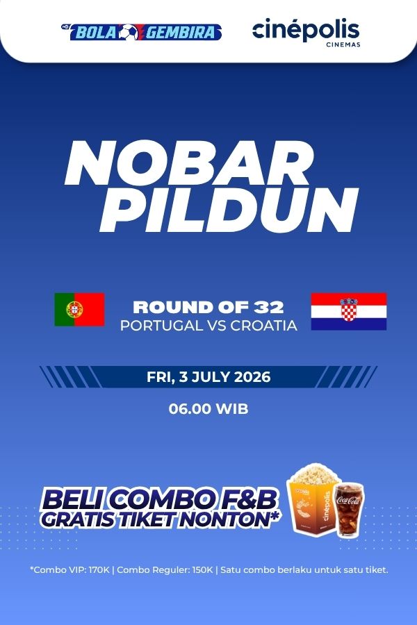 Film NOBAR PILDUN 32 BESAR: PORTUGAL VS CROATIA