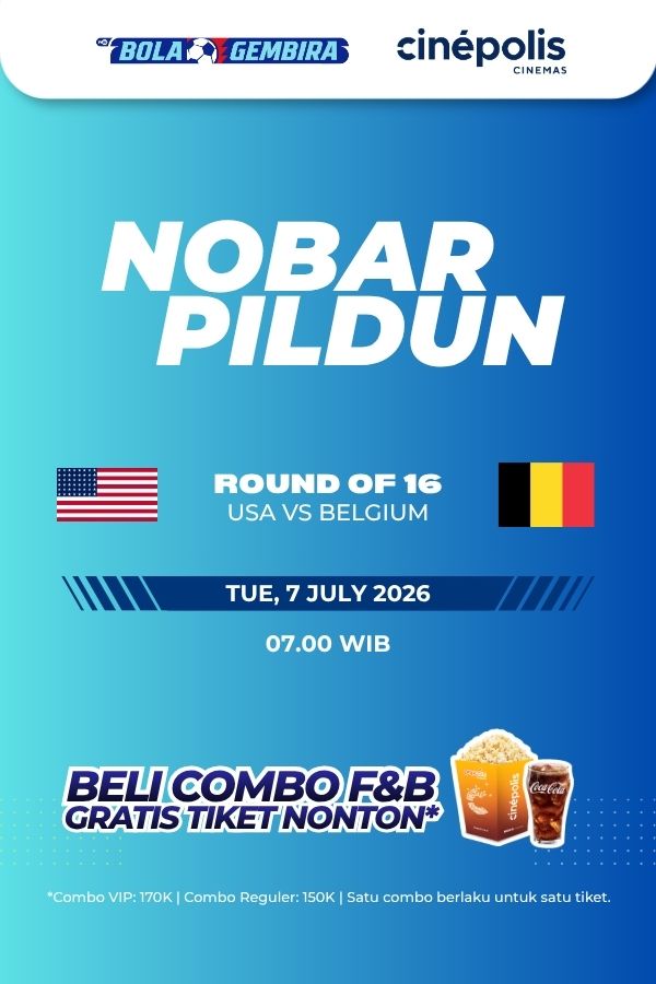 Film NOBAR PILDUN 16 BESAR: USA VS BELGIUM
