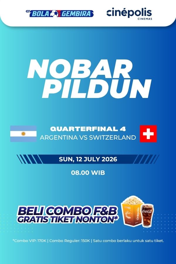 Film NOBAR PILDUN QUARTERFINAL: ARGENTINA VS SWITZERLAN